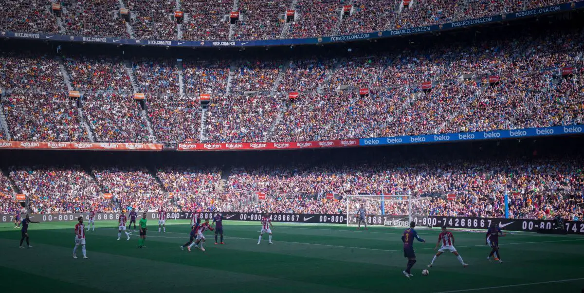 Camp Nou Barcelona mecz