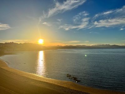 Ceuta widok na morze i plażę