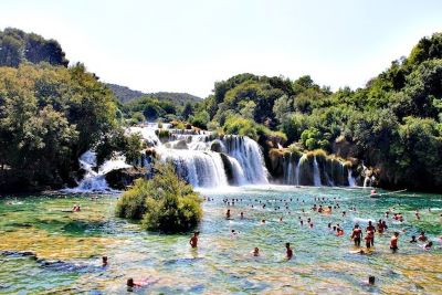 Primosten wodospady Krka w Chorwacji