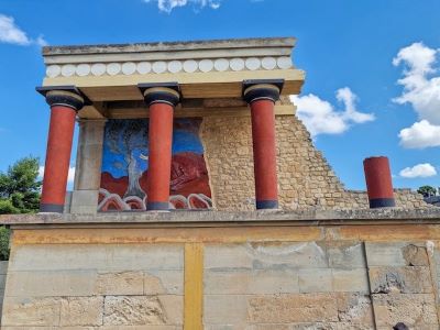 Knossos pałac i stanowisko archeologiczne