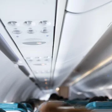 temperatura w samolocie