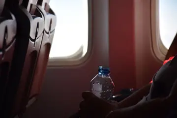 woda w samolocie